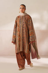 BrandsInn-3PC VISCOSE PRINTED SHIRT WITH VISCOSE PRINTED DUPATTA AND TROUSER-BI-2635