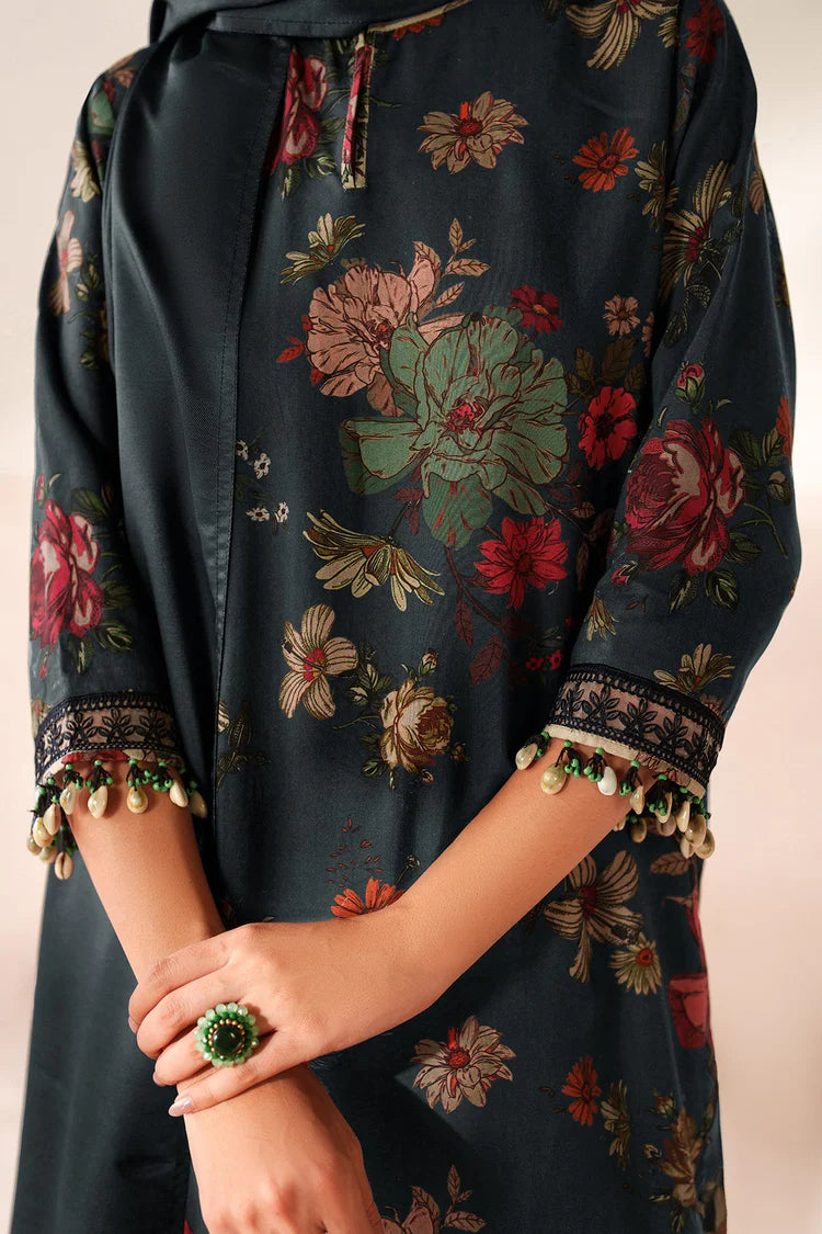 BrandsInn-3PC VISCOSE PRINTED SHIRT WITH VISCOSE PRINTED DUPATTA AND TROUSER-BI-2638