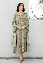 BrandsInn-3PC KHADDAR SHIRT WITH KHADDAR PRINT DUPATTA AND PRINT TROUSER-BI-306