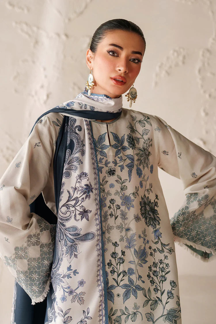 BrandsInn-3PC VISCOSE PRINTED SHIRT WITH VISCOSE PRINTED DUPATTA AND TROUSER-BI-2633
