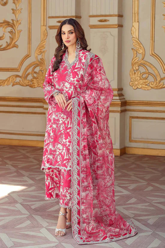 BrandsInn-3PC KARANDI PRINTED SHIRT WITH KARANDI PRINTED DUPATTA AND TROUSER-BI-2580