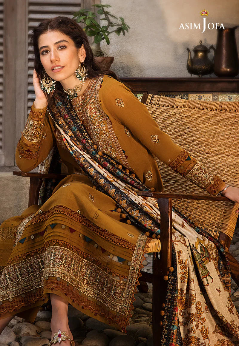 BrandsInn-3PC LAWN EMBROIDERED WITH MONARK PTINT DUPATTA & TROUSR-BI-214