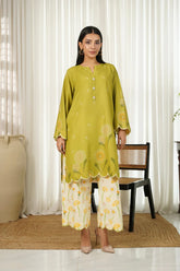 BRANDSINN-2PC SHAMOZE SILK PRINTED SHIRT & SHAMOZE SILK PRINTED TROUSER-BI-2004