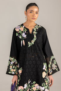 BrandsInn-3PC LAWN EMBROIDERED SHIRT WITH MONARK PRINT DUAPATTA AND TROUSER-BI-285