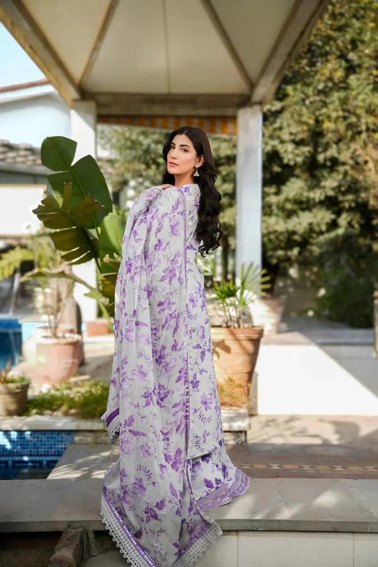 BrandsInn-3PC KHADDAR PRINTED EMB SHIRT WITH KHADDAR PRINT EMB DUPATTA AND PRINT TROUSER-ADR-2562