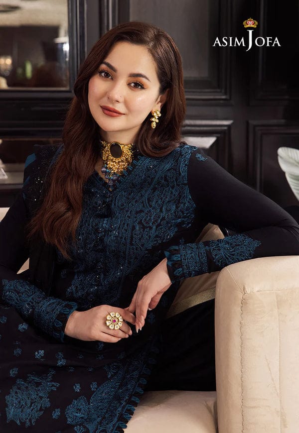 BrandsInn-3PC LAWN EMBROIDERED SHIRT WITH BAMBER CHIFFON EMBROIDERED DUPATTA AND LAWN TROUSER-BI-232