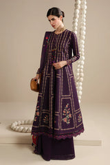 BrandsInn-3PC LAWN EMBROIDERED SHIRT WITH SILK PRINTED DUPATTA AND TROUSER-BI-4897
