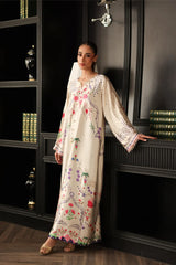 BrandsInn-2PC-SHAMOZE SILK PRINTED SHIRT WITH SILK TROUSER-BI-9014