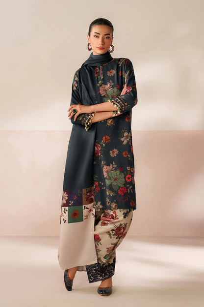 BrandsInn-3PC VISCOSE PRINTED SHIRT WITH VISCOSE PRINTED DUPATTA AND TROUSER-BI-2638