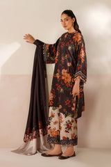 BrandsInn-3PC VISCOSE PRINTED SHIRT WITH VISCOSE PRINTED DUPATTA AND TROUSER-BI-2634