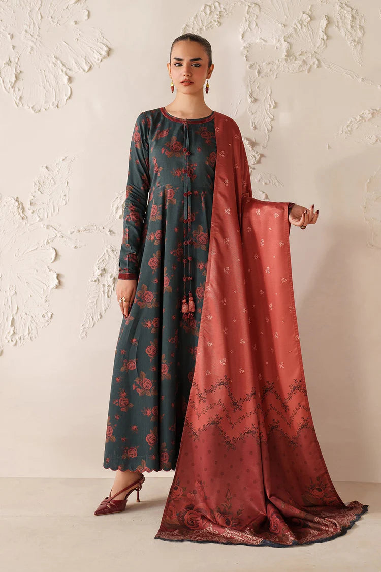 BrandsInn-3PC VISCOSE PRINTED SHIRT WITH VISCOSE PRINTED DUPATTA AND TROUSER-BI-2640