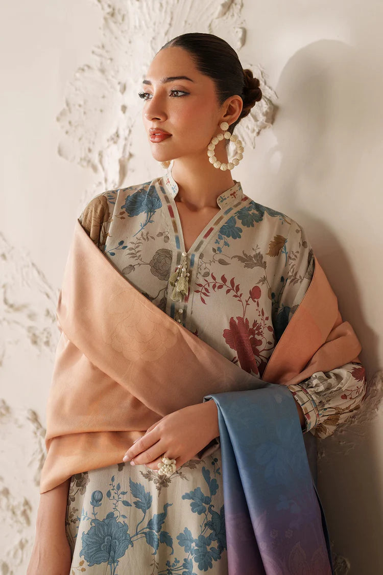 BrandsInn-3PC VISCOSE PRINTED SHIRT WITH VISCOSE PRINTED DUPATTA AND TROUSER-BI-2641