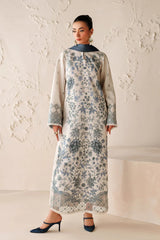 BrandsInn-3PC VISCOSE PRINTED SHIRT WITH VISCOSE PRINTED DUPATTA AND TROUSER-BI-2633