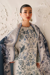 BrandsInn-3PC VISCOSE PRINTED SHIRT WITH VISCOSE PRINTED DUPATTA AND TROUSER-BI-2633