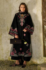 BrandsInn-3PC LAWN EMBROIDERED SHIRT WITH KHADDI NET EMBROIDERED DUPATTA AND TROUSER-BI-4852