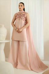 BrandsInn-3PC-RAW SILK HAND EMBELLISHED SHIRT EMBROIDRED SOFT SILKDUPATTA AND RAW SILK EMBROIDERED TROUSER-BI_5165