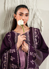 BrandsInn-3PC LAWN EMBROIDERED SHIRT WITH LAWN EMBROIDERED DUPATTA AND TROUSER-BI-4871