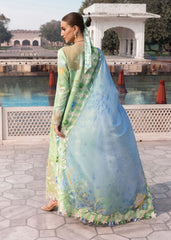 BrandsInn-3PC LAWN DIGITAL PRINTED EMB SHIRT WITH SILK PRINTED DUPATTA AND PRINTED TROUSER-BI-024