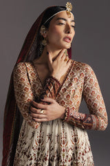BrandsInn-3PC DIGITAL PRINTED FROCK WITH SILK PRINTED DUPATTA & DYED TROUSER-BI-068