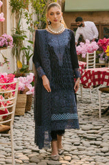 BrandsInn-3PC LAWN EMBROIDERED SHIRT WITH KHADDI NET EMB DUPATTA AND TROUSER-BI-4738
