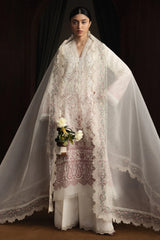 BrandsInn-3PC LAWN EMBROIDERED SHIRT WITH KHADDI NET EMB DUPATTA AND EMB TROUSER-BI-4893