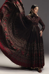 BrandsInn-3PC DIGITAL PRINTED FROCK WITH SILK PRINTED DUPATTA & PRINTED TROUSER-BI-071