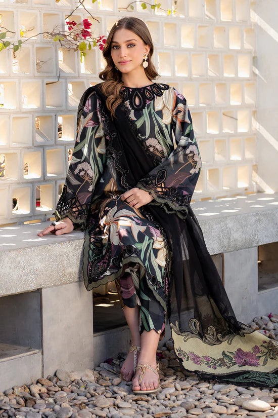 BrandsInn-3PC KHADDAR PRINTED EMB SHIRT WITH KHADDAR PRINTED EMB DUPATTA AND PRINTED TROUSER-BI-2624