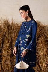 BrandsInn-3PC LAWN EMBROIDERED SHIRT WITH LAWN EMBROIDERED DUPATTA AND TROUSER-BI-4715
