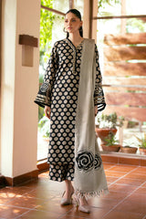 BrandsInn-3PC LAWN PRINTED SHIRT WITH CHIFFON PRINT DUPATTA AND PRINT TROUSER-BI-272