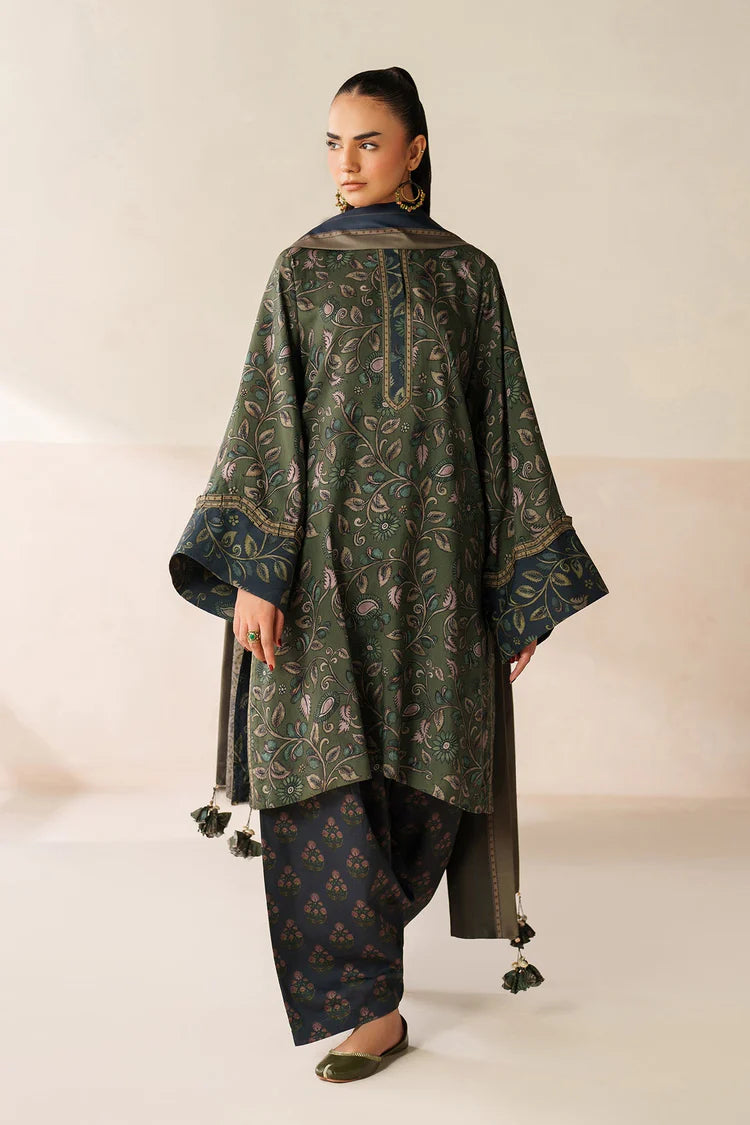 BrandsInn-3PC VISCOSE PRINTED SHIRT WITH VISCOSE PRINTED DUPATTA AND TROUSER-BI-2632