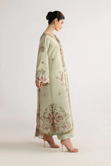 BrandsInn-3PC LAWN EMBROIDERED SHIRT WITH CHIFFON TYE&DYE PRINTED EMB DUPATTA AND TROUSER-BI-4892
