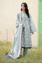 BrandsInn-3PC KARANDI PRINTED SHIRT WITH KARANDI PRINTED DUPATTA AND TROUSER-BI-2576