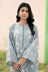 BrandsInn-3PC KARANDI PRINTED SHIRT WITH KARANDI PRINTED DUPATTA AND TROUSER-BI-2576