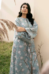 BrandsInn-3PC KARANDI PRINTED SHIRT WITH KARANDI PRINTED DUPATTA AND TROUSER-BI-2576