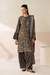 BrandsInn-3PC VISCOSE PRINTED SHIRT WITH VISCOSE PRINTED DUPATTA AND TROUSER-BI-2637