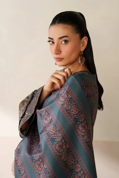 BrandsInn-3PC VISCOSE PRINTED SHIRT WITH VISCOSE PRINTED DUPATTA AND TROUSER-BI-2637
