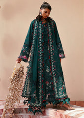 BrandsInn-3PC LAWN EMBROIDERED SHIRT WITH ORGANZA EMBROIDERED DUPATTA AND TROUSER -BI-4733