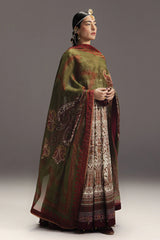 BrandsInn-3PC DIGITAL PRINTED FROCK WITH SILK PRINTED DUPATTA & DYED TROUSER-BI-068