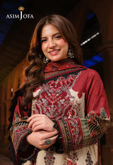 BrandsInn-3PC LAWN DIGITAL PRINTED SHIRT WITH SILK PRINTED DUPATTA AND PRINTED TROUSER-BI-060