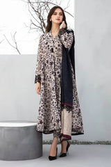 BrandsInn-3PC KHADDAR PRINTED SHIRT WITH KHADDAR PRINT DUPATTA AND PRINT TROUSER-BI-2560