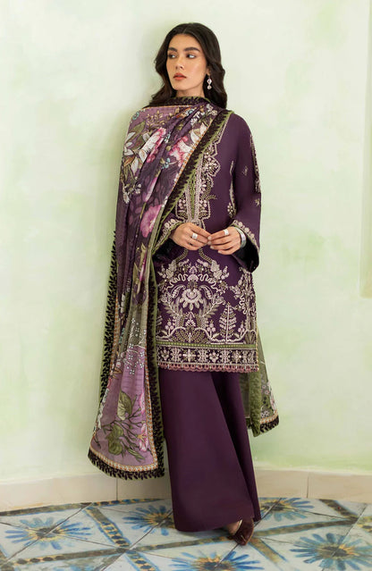BrandsInn- 3PC LAWN EMBROIDERED SHIRT MONARK PRINTED DUPATTA AND TROUSER-BI-221