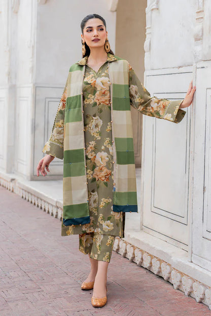 BrandsInn-3PC KARANDI PRINTED SHIRT WITH KARANDI PRINTED DUPATTA AND TROUSER-BI-2579