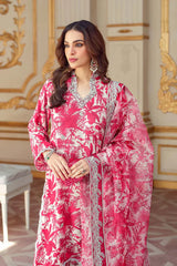 BrandsInn-3PC KARANDI PRINTED SHIRT WITH KARANDI PRINTED DUPATTA AND TROUSER-BI-2580
