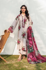 BrandsInn-3PC KARANDI PRINTED SHIRT WITH KARANDI PRINTED DUPATTA AND TROUSER-BI-2572