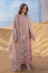 BrandsInn-3PC LAWN LASERWORK & SEQUIN EMBROIDERED SHIRT WITH KHAADI NET SEQUIN EMBROIDERED DUPATTA AND TROUSER -BI-4796