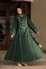 BrandsInn-3PC LAWN EMBROIDERED SHIRT WITH CHIFFON PRINTED DUPATTA AND TROUSER-BI-4870