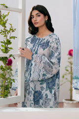 BrandsInn-3PC KARANDI PRINTED SHIRT WITH KARANDI PRINTED DUPATTA AND TROUSER-BI-2574