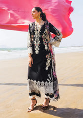 BrandsInn-3PC LAWN EMBROIDERED SHIRT WITH CHIFFON PRINTED DUPATTA AND EMB TROUSER-BI-4697