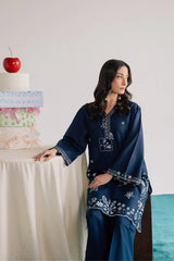 BATIK-2PC LAWN EMBROIDERED SHIRT WITH LAWN EMBROIDERED SLEEVES-ADR-269