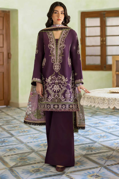 BrandsInn- 3PC LAWN EMBROIDERED SHIRT MONARK PRINTED DUPATTA AND TROUSER-BI-221